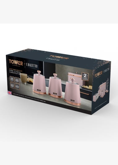 Tower Cavaletto Set Of 3 Canisters