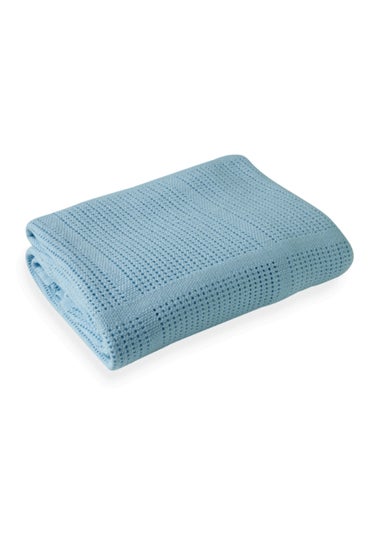 Clair de Lune Soft Cotton Cellular Cot Blanket