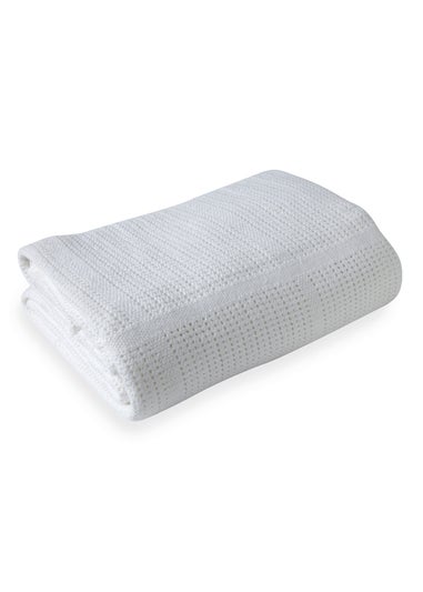 Clair de Lune Soft Cotton Cellular Cot Blanket