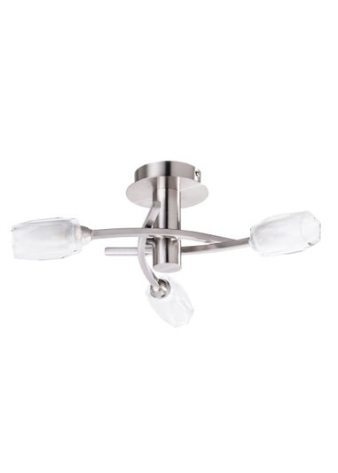 Inlight Padua 3 Light Semi Flush Ceiling Light (14cm x 40cm x 40cm)