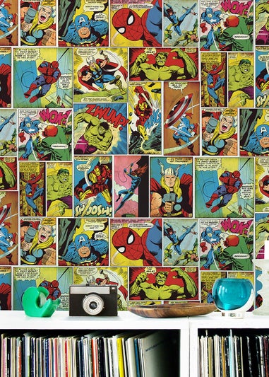 Marvel Comic Strip Wallpaper