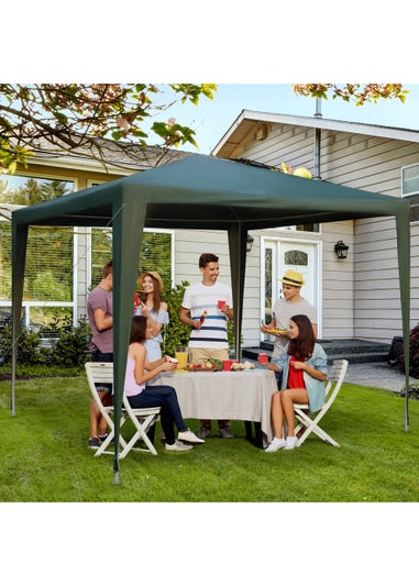 Outsunny Garden Gazebo Tent (2.7m x 2.7m)