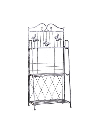 Outsunny Freestanding 3-Tier Garden Plant Stand