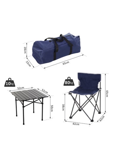 Outsunny 5 Piece Camping Set