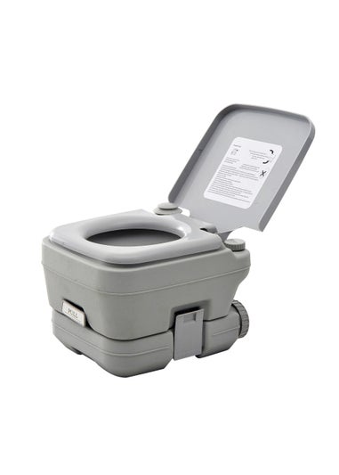 HOMCOM Portable Travel Toilet (10L)