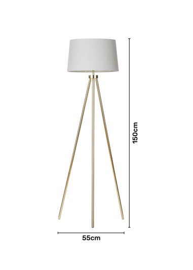 BHS Tristan Tripod Floor Lamp