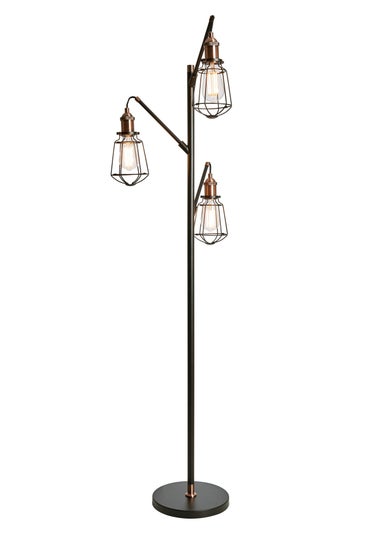 Inlight Callisto Caged Floor Lamp (150cm x 53cm x 53cm)