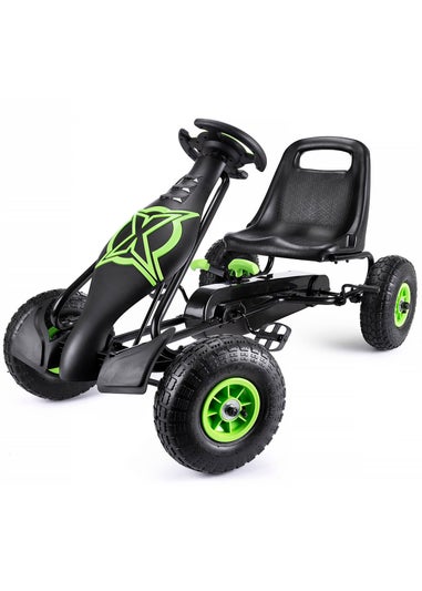 Xootz Viper Pedal Go Kart – Green & Black