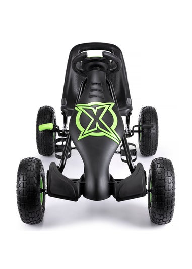 Xootz Viper Pedal Go Kart – Green & Black