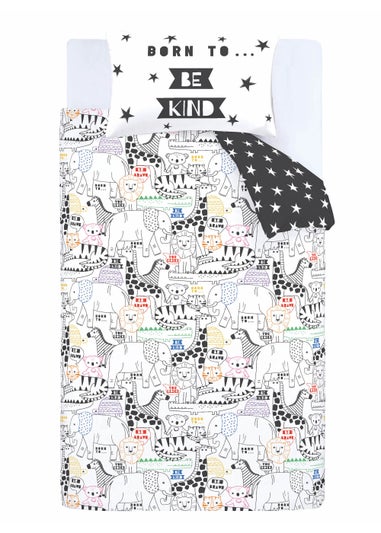 Born To Born To Be Kind Organic Cotton Duvet Cover