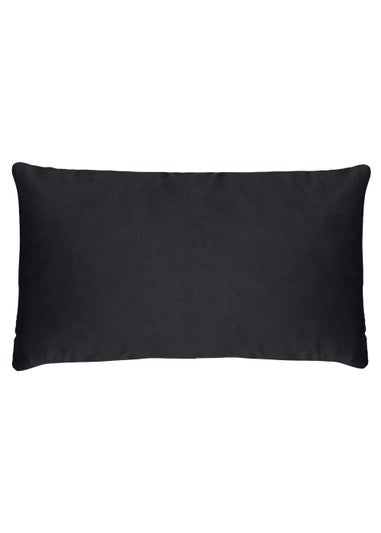 Evans Lichfield Velvet Bee Portrait Cushion (30cm x 50cm x 8cm)