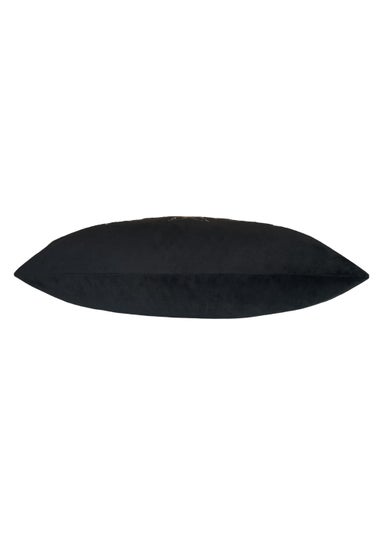 Evans Lichfield Velvet Bee Portrait Cushion (30cm x 50cm x 8cm)