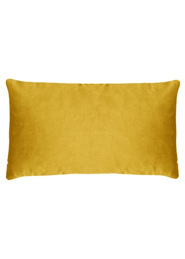 Evans Lichfield Velvet Bee Portrait Cushion (30cm x 50cm x 8cm)