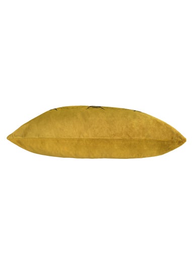 Evans Lichfield Velvet Bee Portrait Cushion (30cm x 50cm x 8cm)