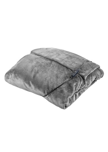 Carmen Heated Wearable Washable Blanket 183cm x 155cm Grey