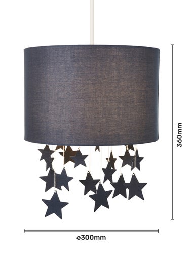 Glow Stars Blue Mobile Shade (36cm x 30cm)