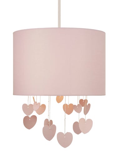 Glow Hearts Pink Mobile Shade (36cm x 30cm)