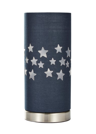 Glow Stars Blue Table Lamp (26cm x 12cm)