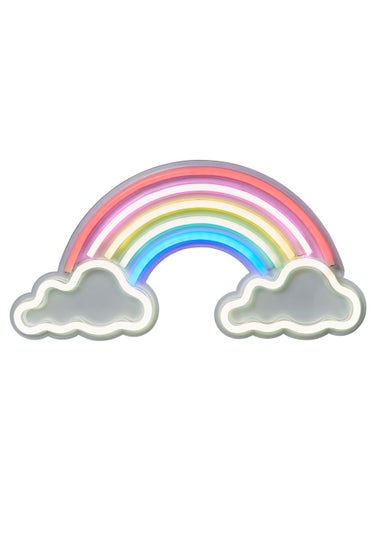 Glow Rainbow & Cloud Neon Light (20cm x 40cm)