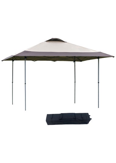 Outsunny 4m Pop Up Gazebo (284cm x 390cm x 390cm)