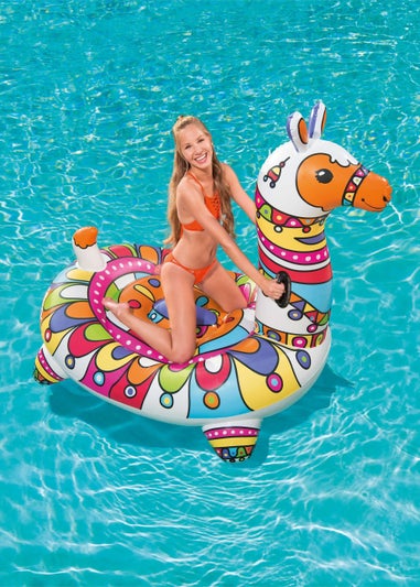 Bestway Llama Inflatable Ride-On (190cm x 110cm x 137cm)