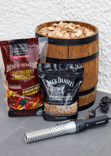 Premier Decorations Jack Daniels Whiskey Barrel Smoking Chips