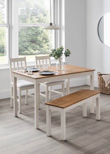 Julian Bowen Coxmoor Rectangular Dining Table (75 x 118 x 75 cm)