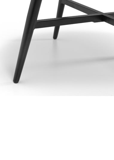 Julian Bowen Firenze Marble Effect Coffee Table (43 x 90 x 90 cm)