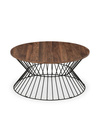 Julian Bowen Jersey Round Wire Coffee Table (40 x 80 x 80 cm)