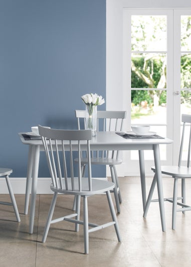 Julian Bowen Torino Grey Table (74 x 120 x 75 cm)