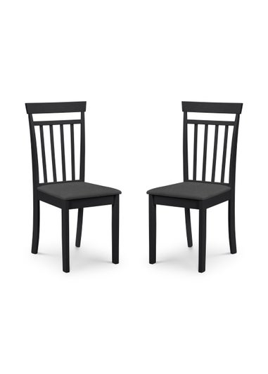 Julian Bowen Set Of 2 Coast Dining Chairs (94 x 44 x 50 cm)