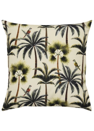 Evans Lichfield Palms Outdoor Filled Cushion (43cm x 43cm x 8cm)