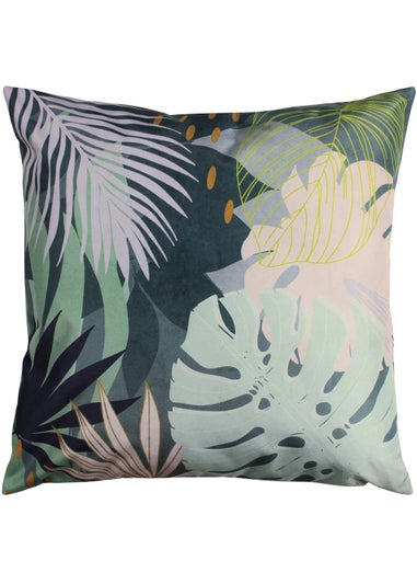 furn. Leafy Outdoor Filled Cushion (43cm x 43cm x 8cm)