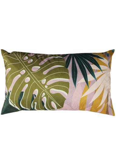 furn. Leafy Outdoor Filled Cushion (30cm x 50cm x 8cm)