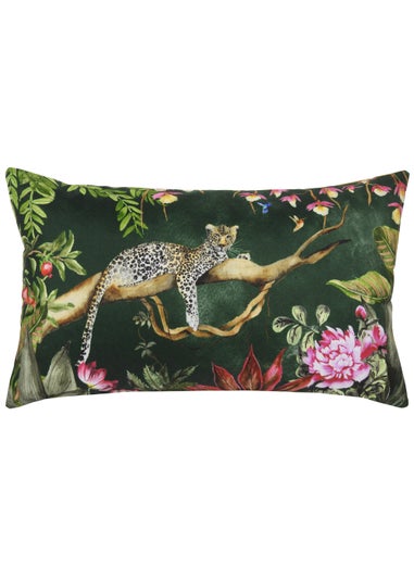 Evans Lichfield Leopard Outdoor Filled Cushion (30cm x 50cm x 8cm)
