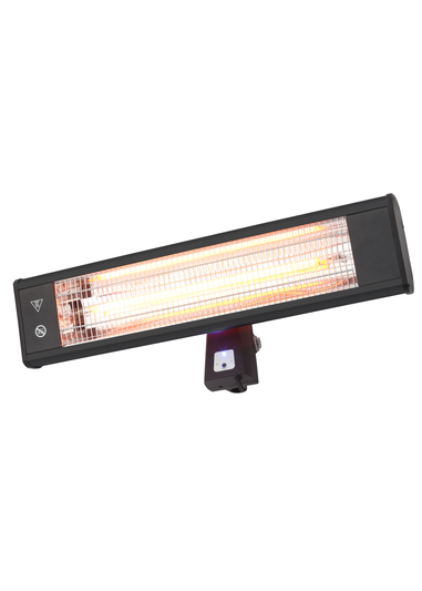 Zinc Black Wall Mount Patio Heater