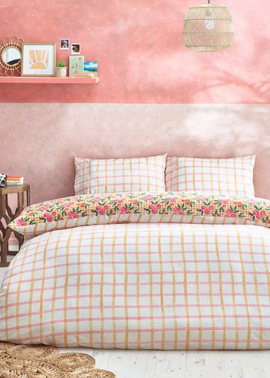 Style Lab Juicy Checked Duvet Cover