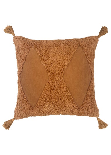 furn. Kantha Diamond Tuft Cushion (50cm x 50cm x 8cm)
