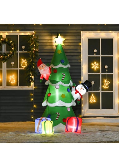 HOMCOM Christmas Tree Inflatable (7ft)