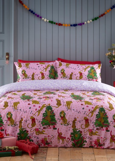 furn. Purrfect Christmas Duvet Cover Set