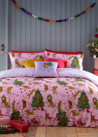 furn. Purrfect Christmas Duvet Cover Set