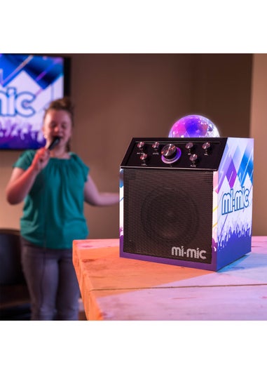 Mi-Mic Karaoke Disco Cube Speaker