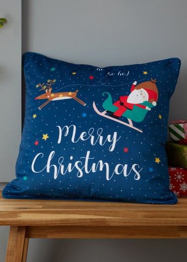 Catherine Lansfield Santa's Christmas Wonderland Cushion (45x45cm)
