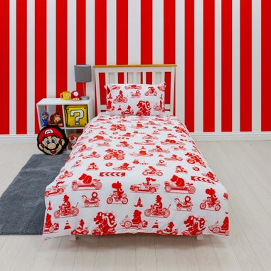 Nintendo Super Mario Close-Up Reversible Duvet Cover