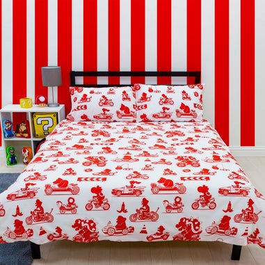 Nintendo Super Mario Close-Up Reversible Duvet Cover