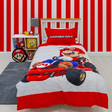 Nintendo Super Mario Close-Up Reversible Duvet Cover