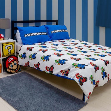 Nintendo Super Mario Checkers Duvet Cover