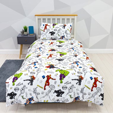 Marvel Avengers Assemble Reversible Duvet Cover