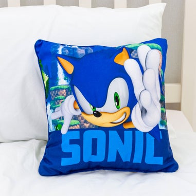 Sonic Moves Square Cushion