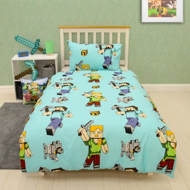 Minecraft Adventure Duvet Cover